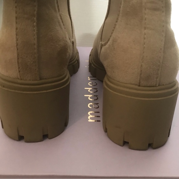 Madden Girl Beige Ankle Booties - Picture 8 of 14